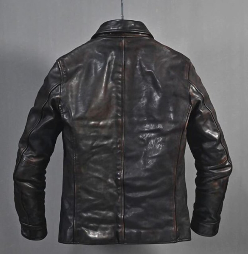 Men Black Leather Winter Fashion Jacket Winter Apparel - Etsy