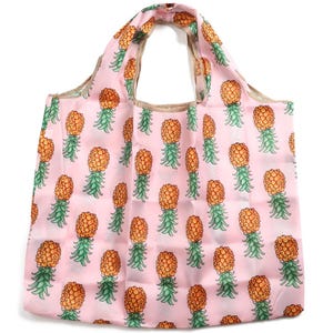 Sac pliable Jackie ananas rose