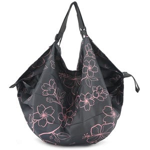 Sac pliable Jazmine Sakura Gris