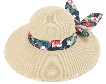 Hat Round Tulip Beige