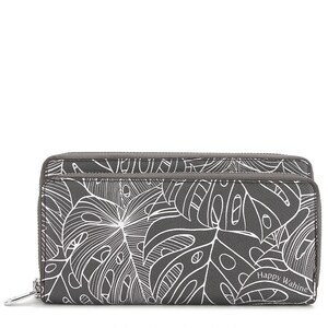 Bolso de mano Allison Monstera Lines Grey