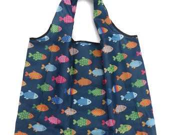 Réutilisable Sac De Courses, Pliable Cordon Sac À Provisions Grande Capacité Sac D'Épicerie Sac