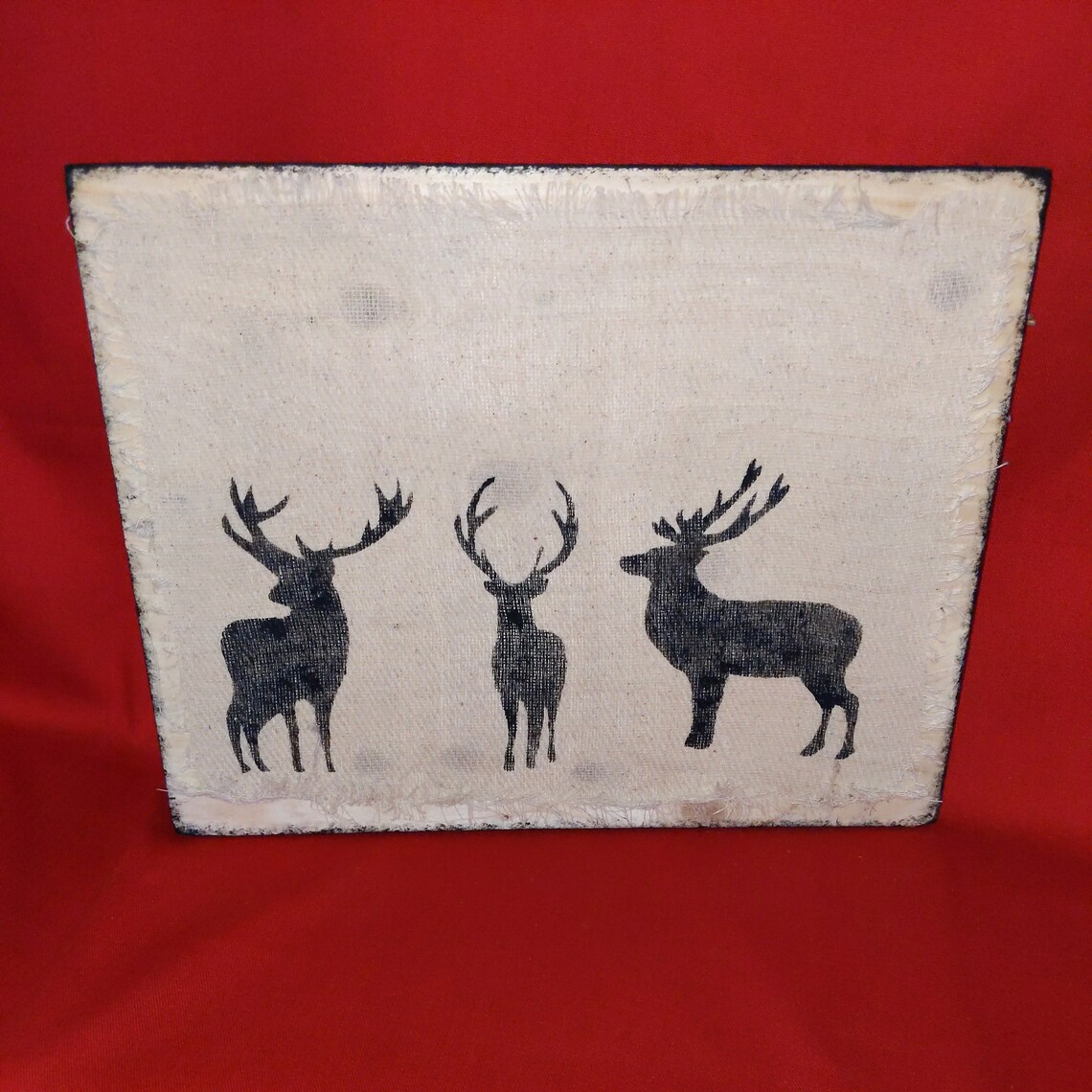 Stag Trio Stag Wall Art Ecofriendly Gift Christmas Decor Etsy UK