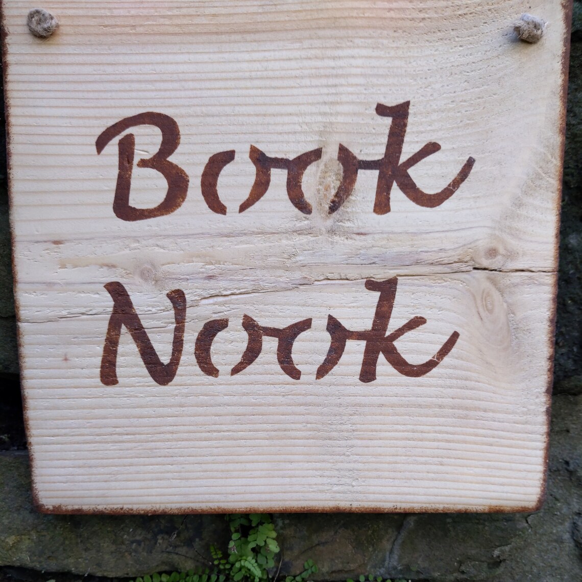 Free Printable Book Nook Sign