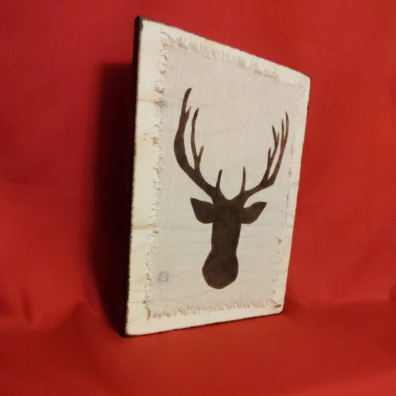 Stag Head Stag Wall Art Ecofriendly Gift Christmas Decor Etsy