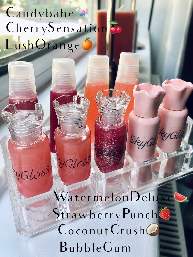 Watermelon Deluxe Lip gloss Clear Scented Lipgloss Bundle ...