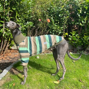 Windhund Bekleidung, Windhund Pullover, Windhund Kleidung Windhund Mantel, galgo kleidung, Windhund Pyjama Bild 2