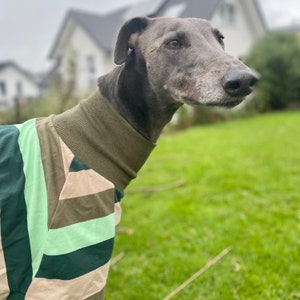 Greyhound Jumper, Greyhound Pyjama's, Greyhound pjs, Lurcher pyjama's, Lurcher PJs, Lurcher jumper, Greyhound Romper, Whippet Jumper afbeelding 6