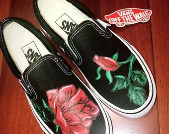 etsy rose vans
