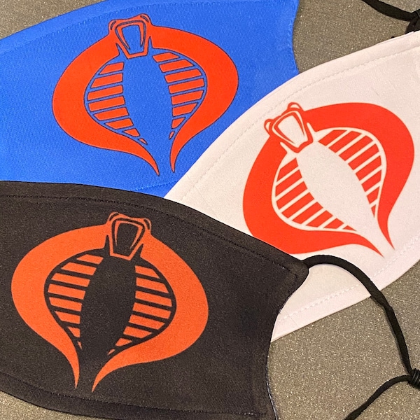 Cobra Commander Mask Etsy