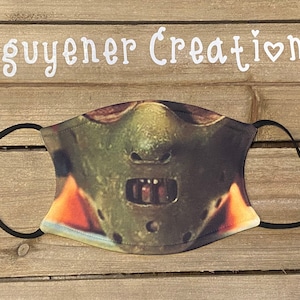 Hannibal Lecter mouth custom face mask