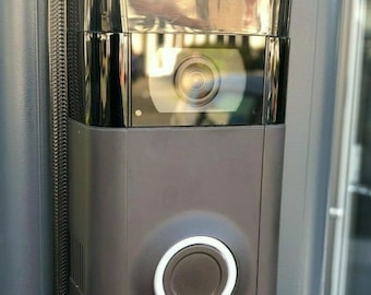 Slide Clip on Rain / Sun Cover for Ring Video Doorbell 2nd Gen