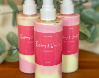 Raspberry & Vanilla Body Lotion