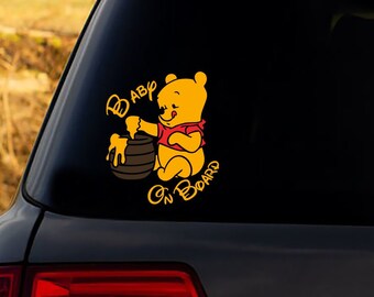 Winnie the Pooh Winnie the Pooh Decal Baby Winnie the Pooh on