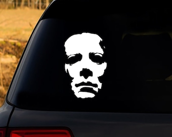 Michael Myers Decal Sticker | Sticker for Car Window | For Tumbler | Sticker for Laptop | Horror Movie | Halloween Kills | Halloween Ends