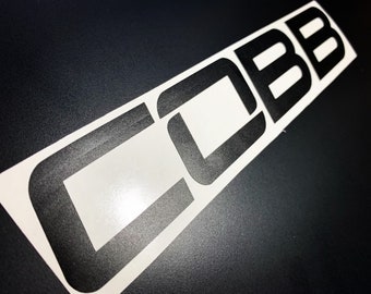 Cobb Vinyl Decal | Cobb Car Decal | JDM | Tuning | Car Decal