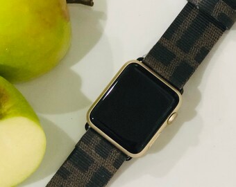 fendi apple watch strap
