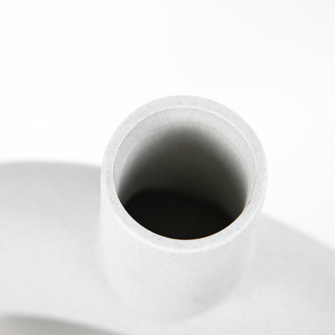 Oval Shape Ceramic Vases for Flowers White Ceramic Vase Etsy