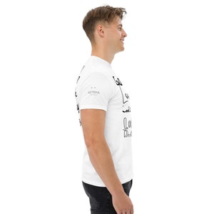 Look Busy - in white bg - Men's classic tee