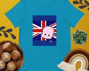 SARANG with the UK flag – Unisex t-shirt