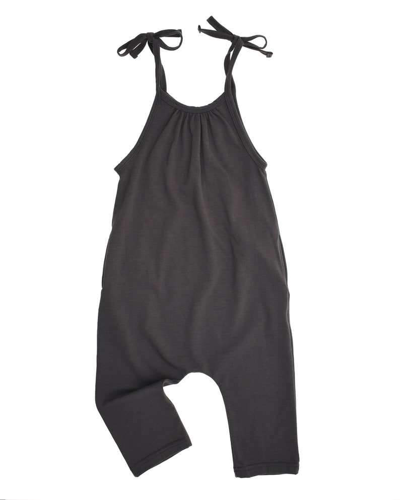 Beautiful Girls Jumpsuit Shoulder Tie image 5