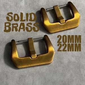 solid brass brass pam styled watch buckle 20mm,22mm,high weight,thick for pam