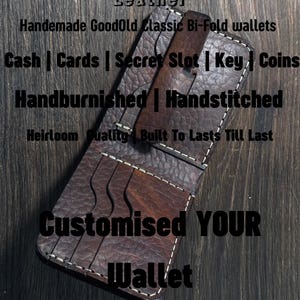 presente personalizado carteira bison horween bifold
