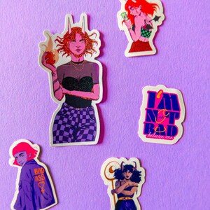 Lots de stickers badass