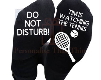 Personalised custom printed tennis men’s socks