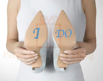I do me too wedding shoe decals