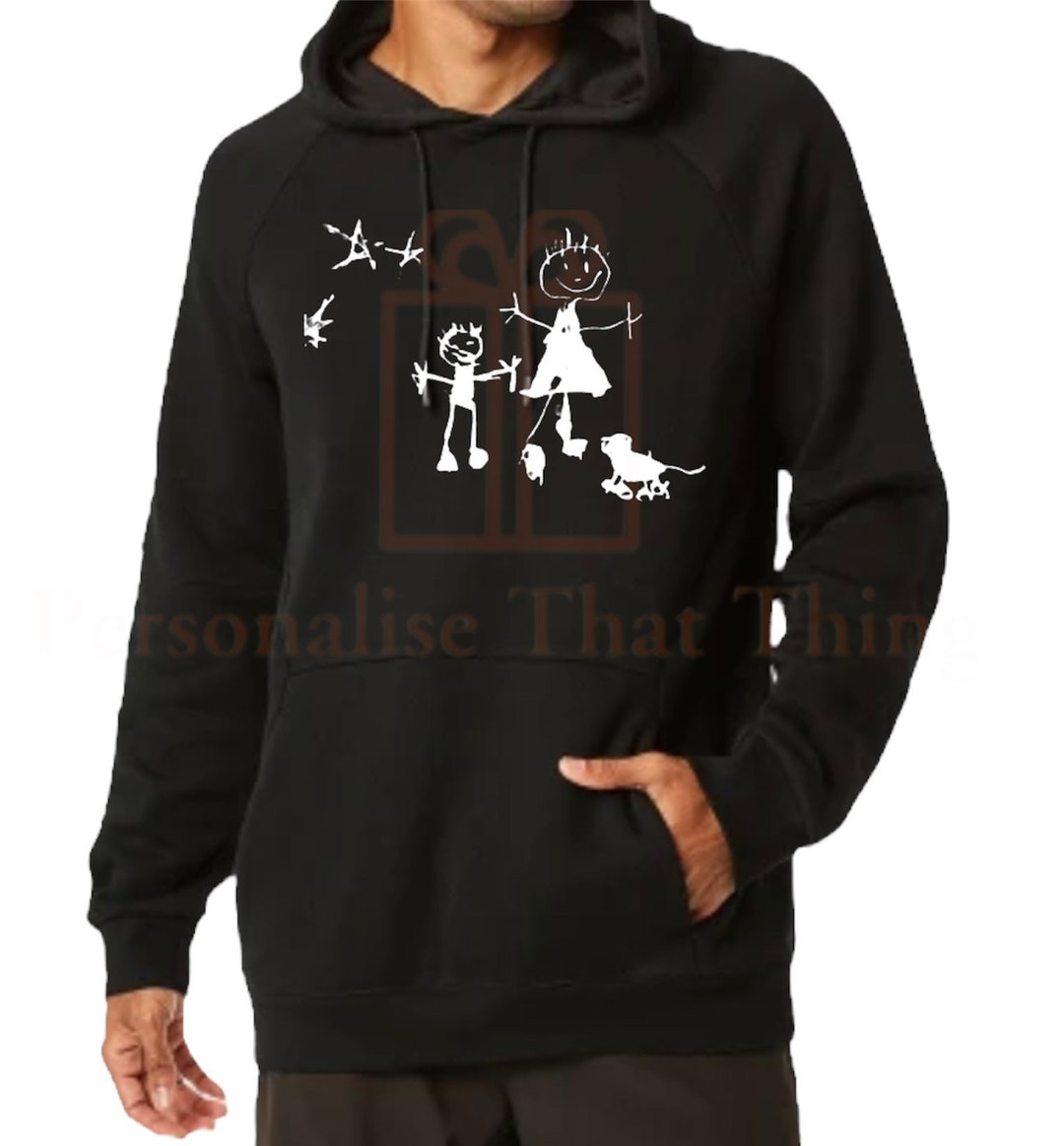 Sudadera personalizada con capucha para hombre con dibujo/obra de arte ...