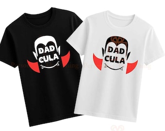 Dadcula Dracula Halloween tshirts