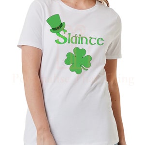 Slainte Irish St Patricks Frauen T-Shirt