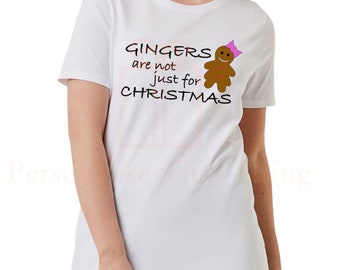 Gembers zijn niet alleen voor Kerstmis dames tshirt