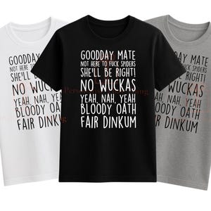 Guten Tag Kumpel lustiges Aussi Slang Australien Day Tshirt