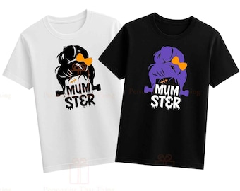 Mumster monster Halloween tshirts