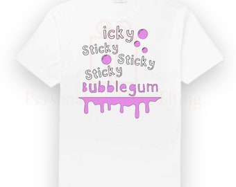 Icky collant collant collant bubblegum t-shirts / grenouillères bébé