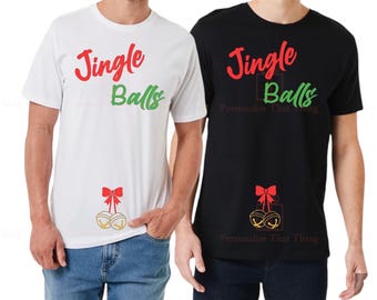 Jingle balls men’s Christmas tshirts