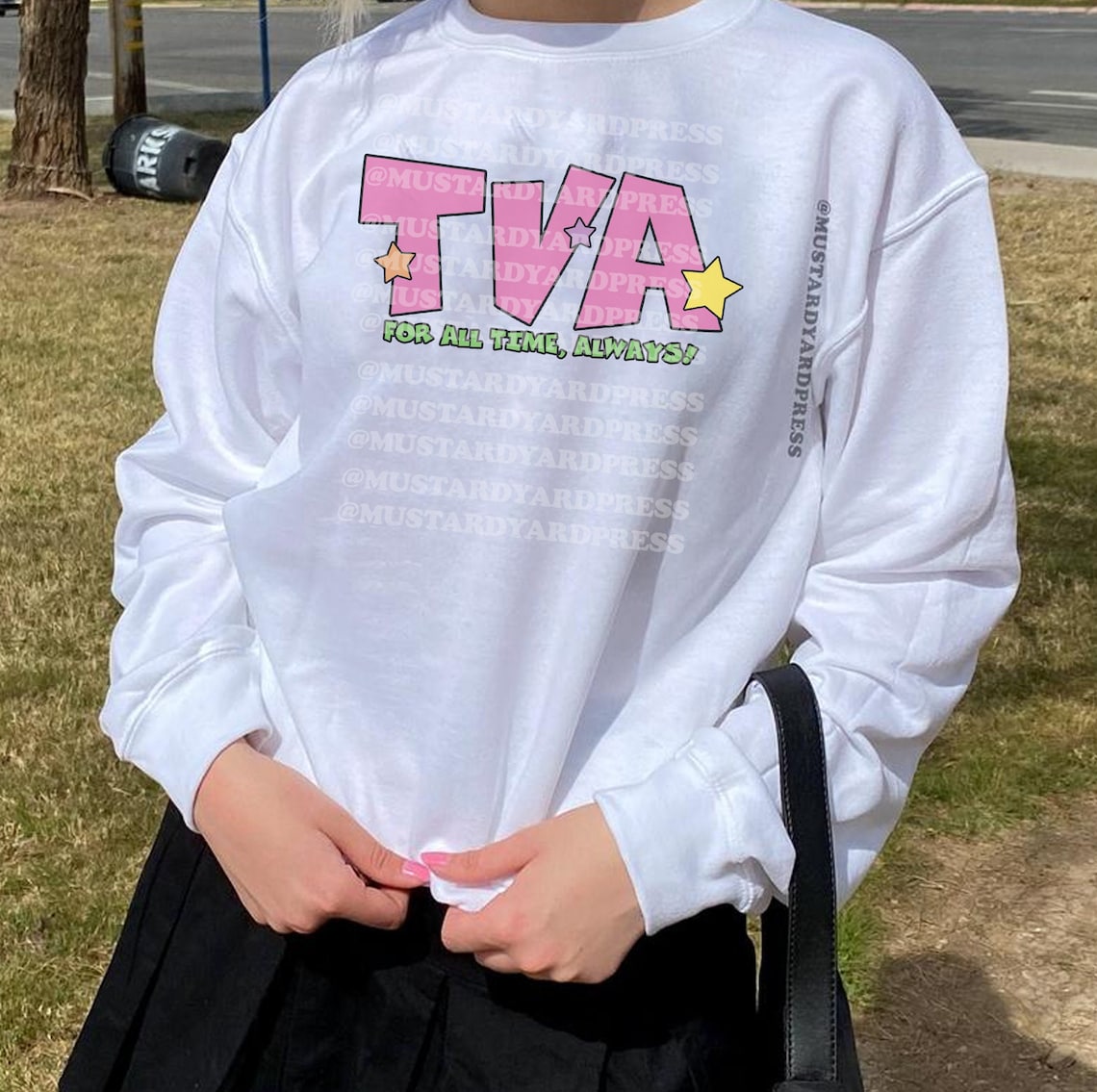 For All Time y2k Crewneck Sweater Etsy