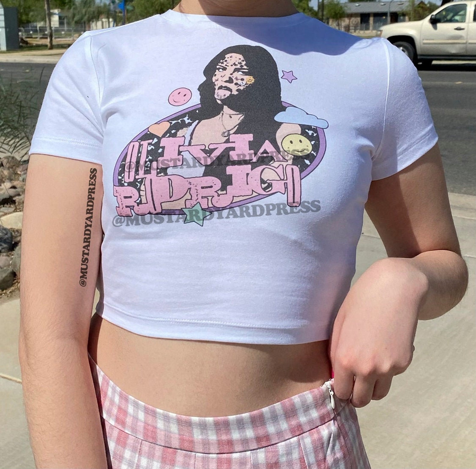 SOUR y2k Cropped Baby Tee Etsy