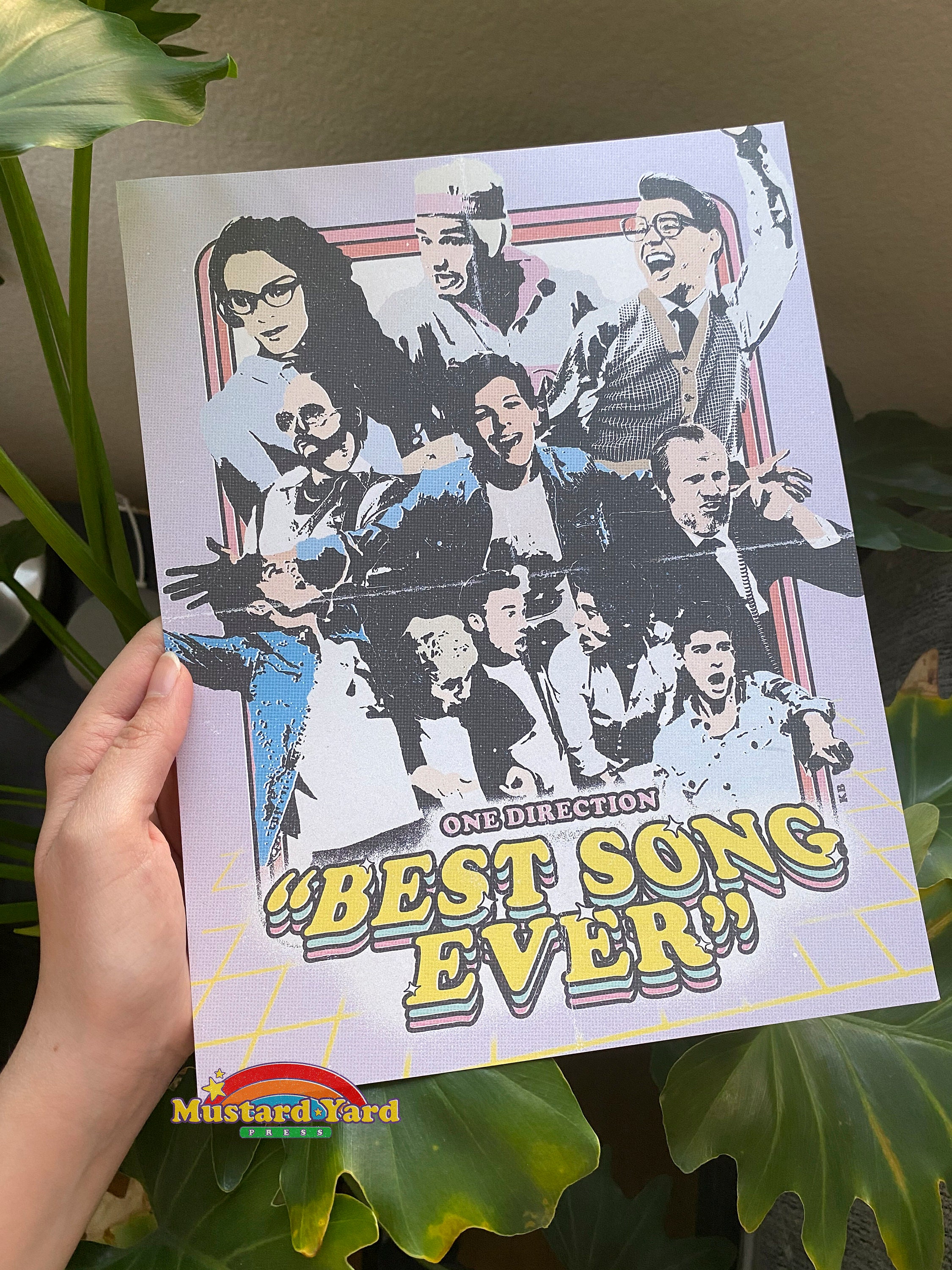 One Direction Best Song Ever Music Video Poster Print Etsy