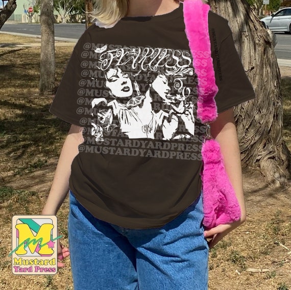 Fearless Y2k Brown T-shirt - Etsy Australia