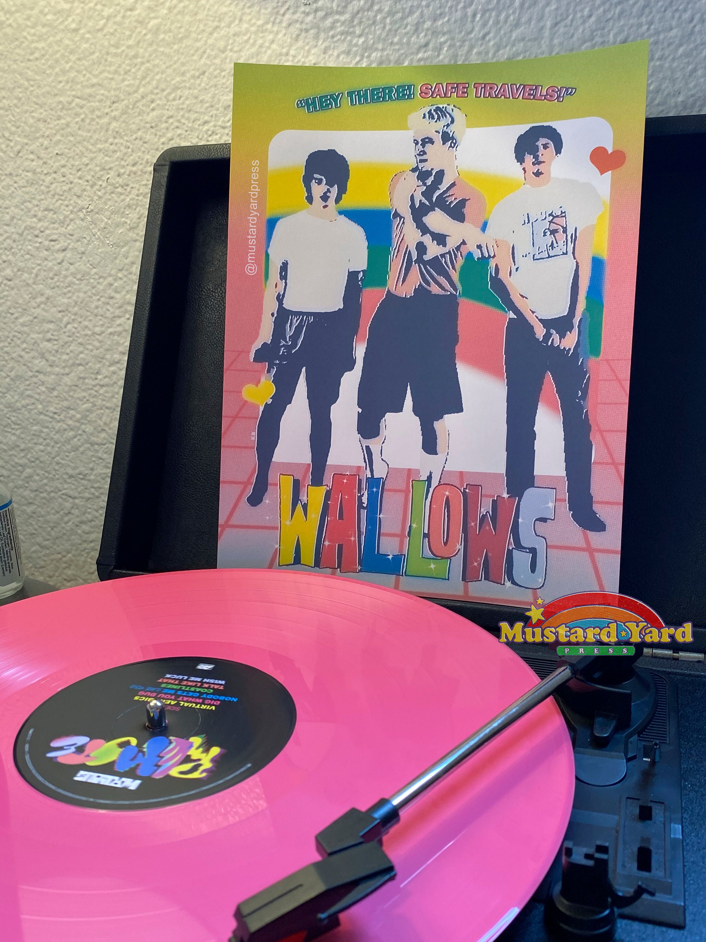 wallows remote retro inspired y2k 90s aesthetic poster print etsy