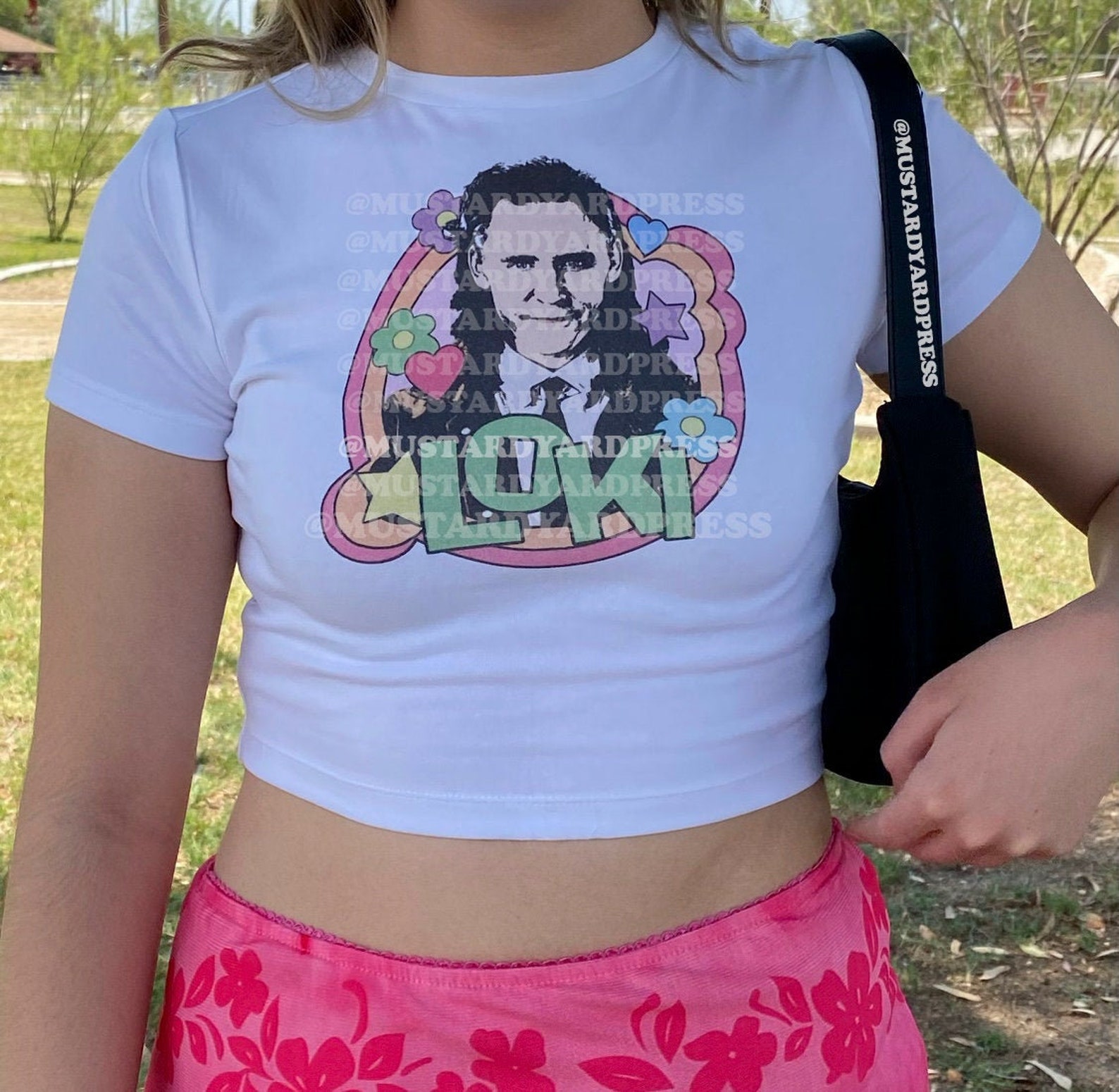 Mischievous y2k Cropped Baby Tee Etsy