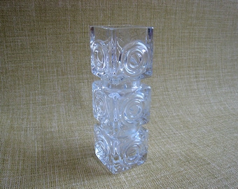 Crystal vase Bengt Edenfalk Royal Krona