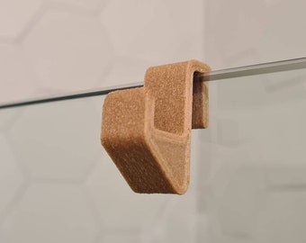 2 crochets à serviettes innovants pour écran de douche – Imprimés en 3D, faciles à utiliser