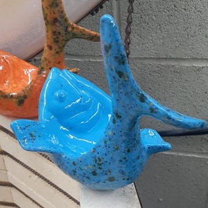 Fish Dish, Nautical Home Accent, Fish Candy dish, Ceramic Fish Accent Dish, Ceramic Fish Spoon Rest, Aquarium Enthusiast Gift, Candy Dish