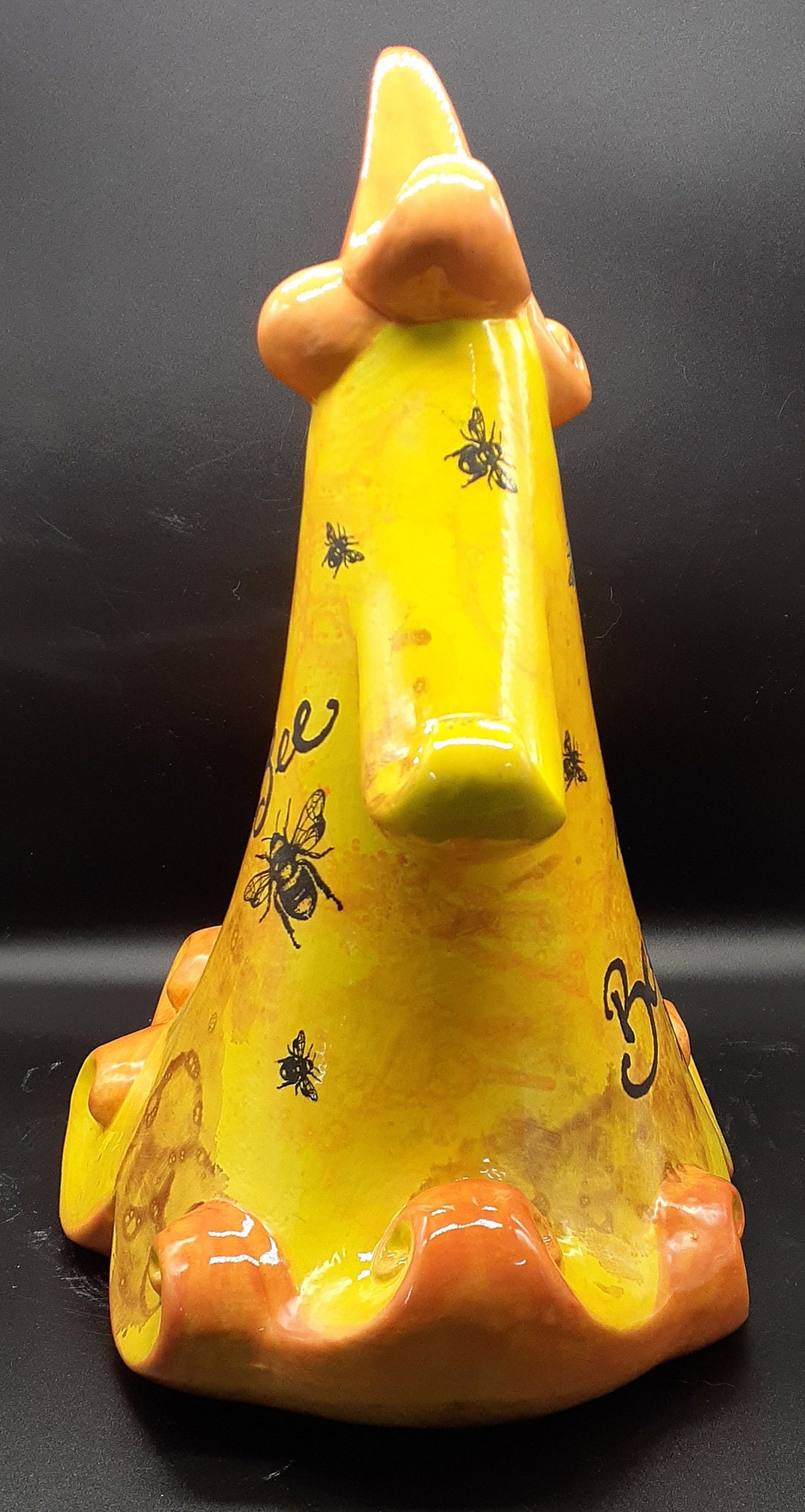 Ceramic Jolly Tree Spring & Summer Decor Bumble Bees Glazed Etsy