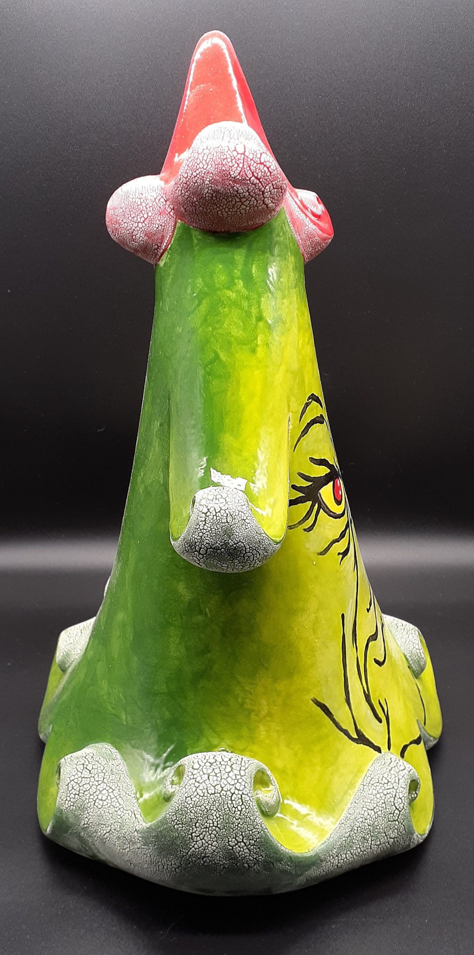 Cermic Jolly Tree Grinch Tree Jolly Tree Ceramic Tree Etsy