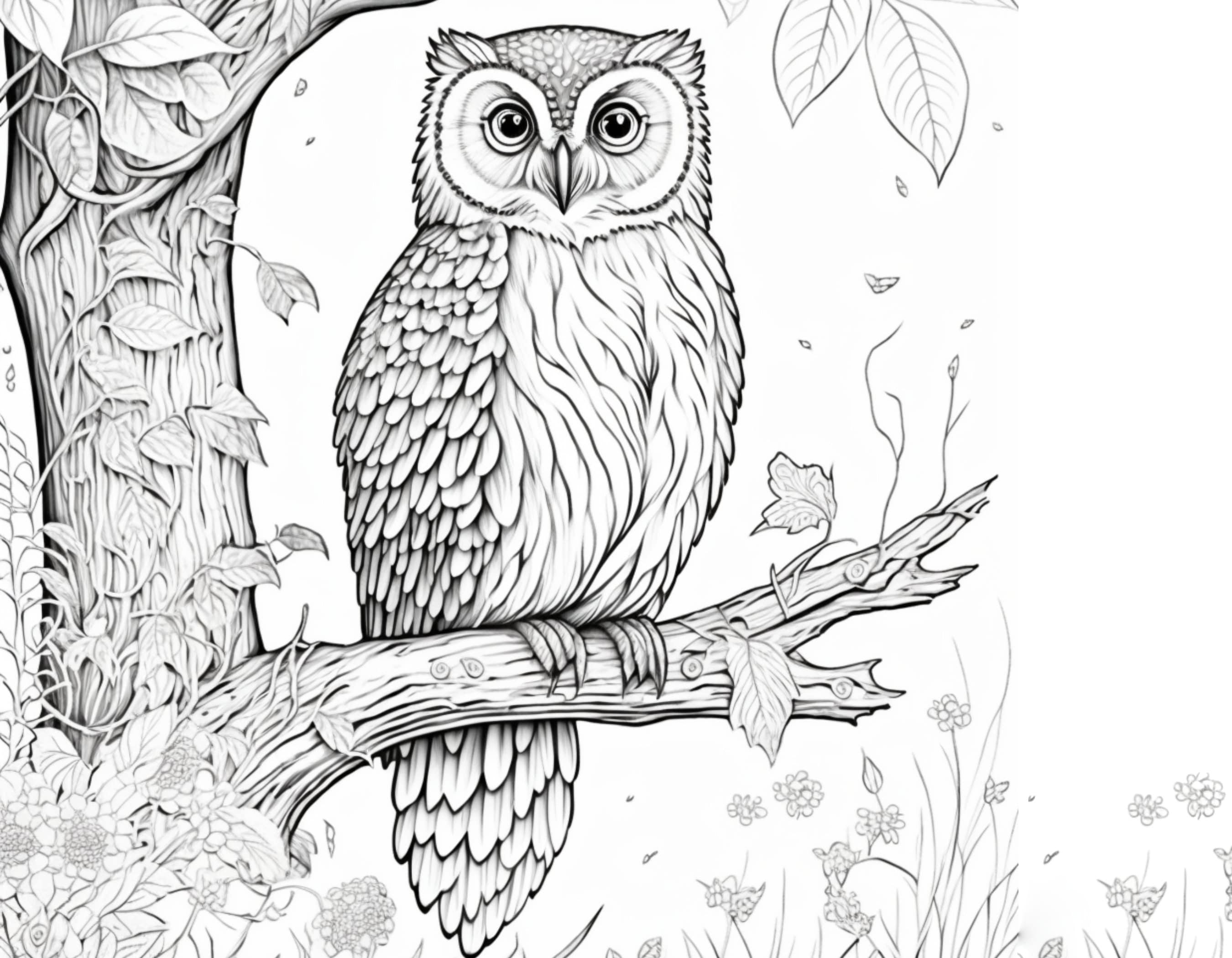 10+ Bird Coloring Book